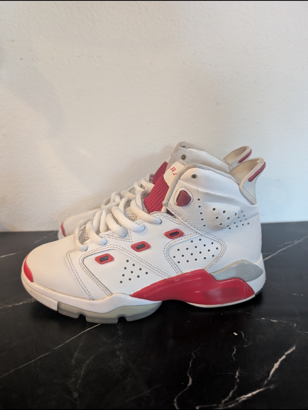 Nike Air Jordan 6-17-23 Fire Red (Size 4Y)